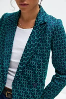 WILDFANG Empower Jacquard Double Breasted Blazer