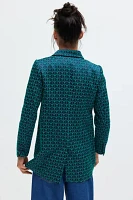 WILDFANG Empower Jacquard Double Breasted Blazer