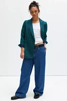 WILDFANG Empower Jacquard Double Breasted Blazer