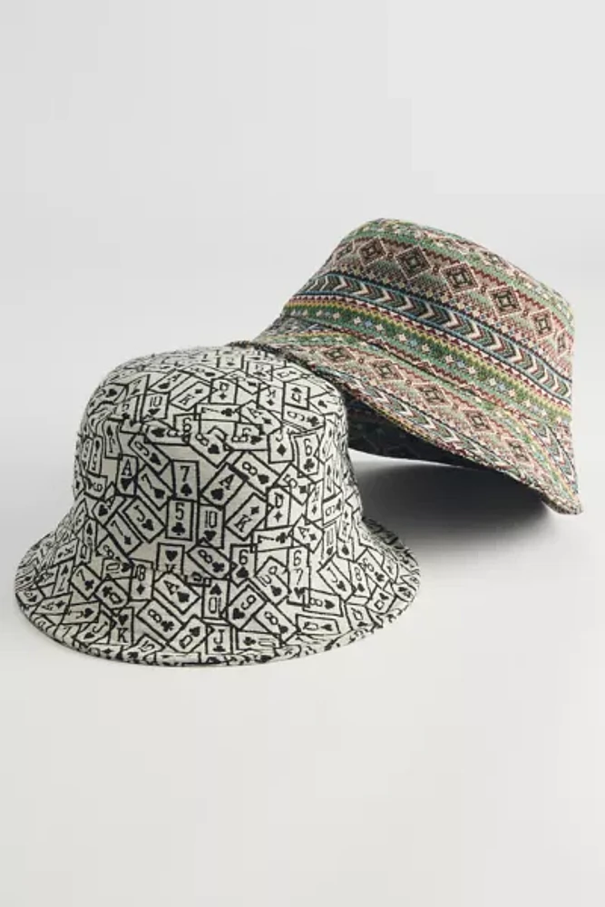 Jacquard Bucket Hat