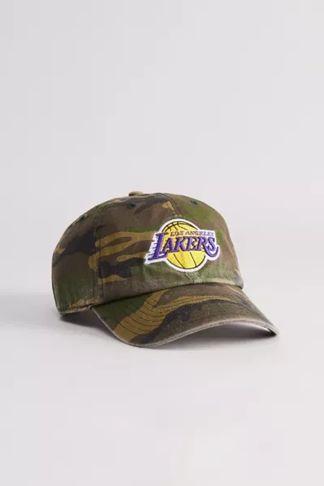 '47 Los Angeles Lakers Camo Cleanup Cap