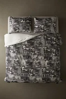 Torn Lace Duvet Cover