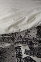 Torn Lace Duvet Cover