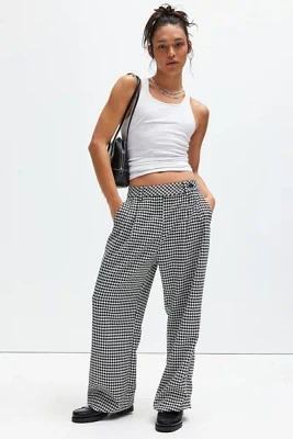 WILDFANG Empower Houndstooth Trouser Pant