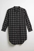 WILFANG Essential Plaid Pattern Long Shirt