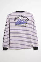 Parks Project X Dr. Seuss Stripe Pattern Long Sleeve Tee