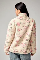 Kimchi Blue Opal Floral Fleece Jacket