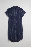 WILDFANG Empower Pinstripe Shirt Dress