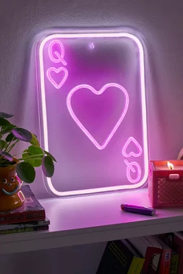 Queen Of Hearts Neon Sign