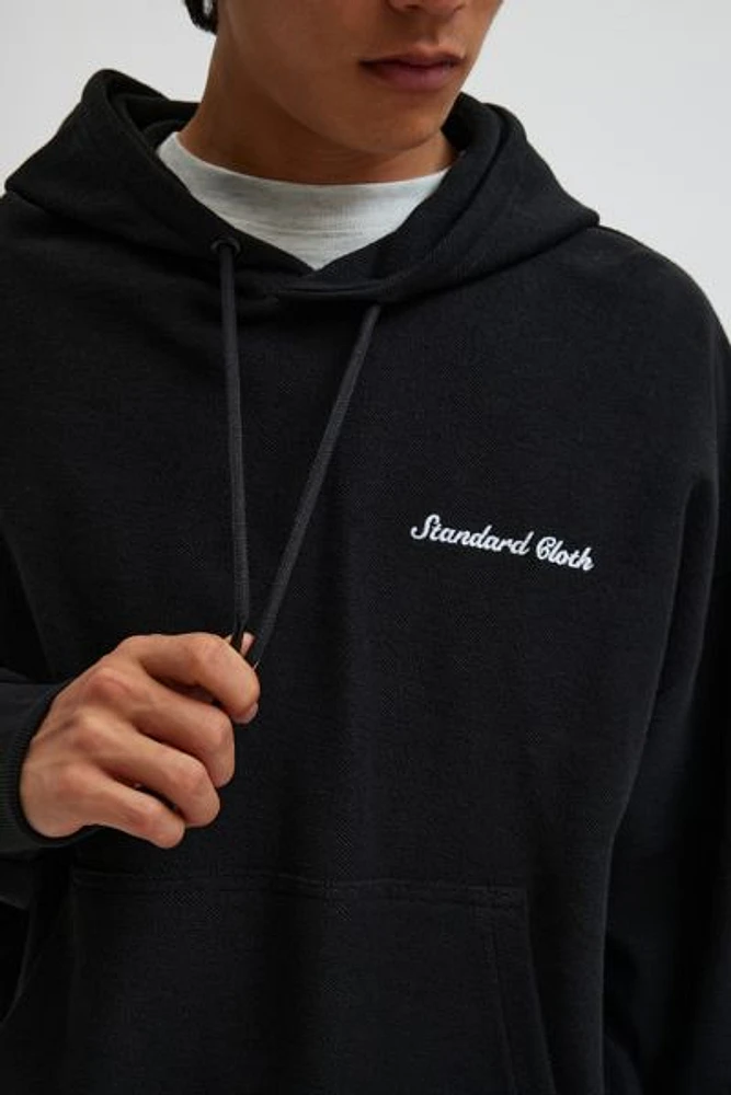 Standard Cloth Foundation Reverse Terry Pullover Hoodie Sweatshirt
