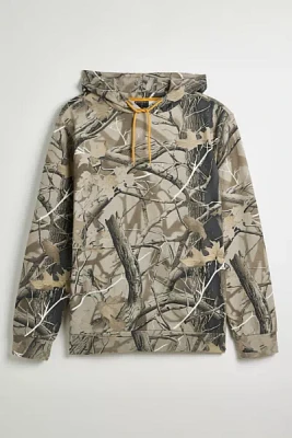 Camo Allover Print Hoodie Sweatshirt