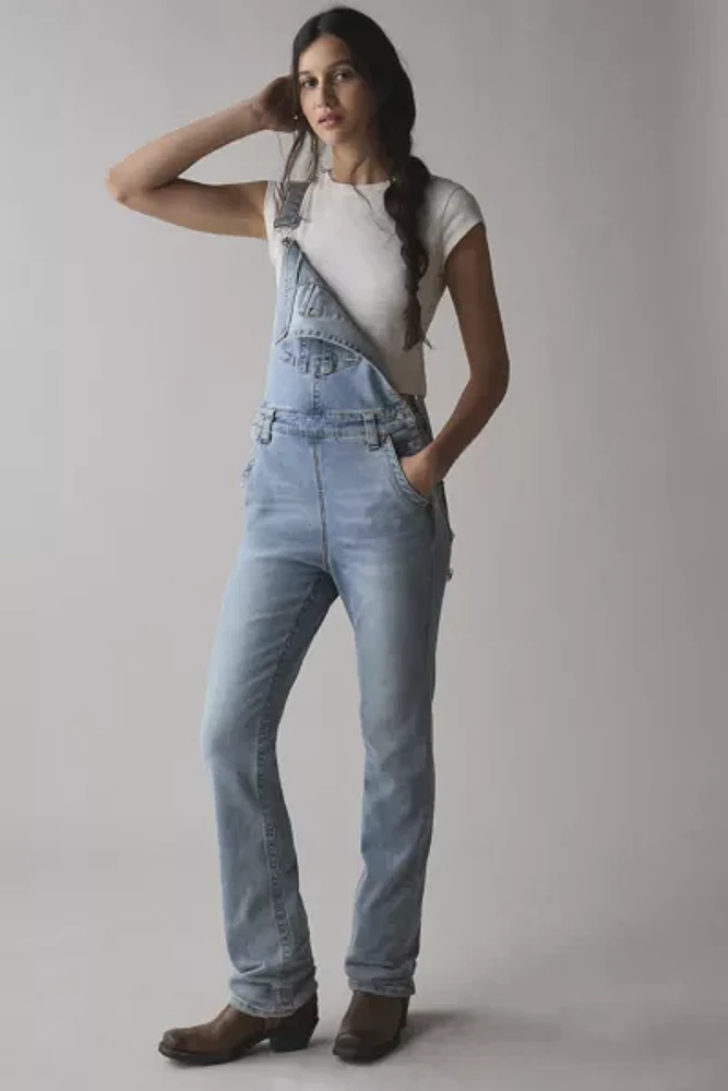 True Religion Big T Flap Straight Leg Overall