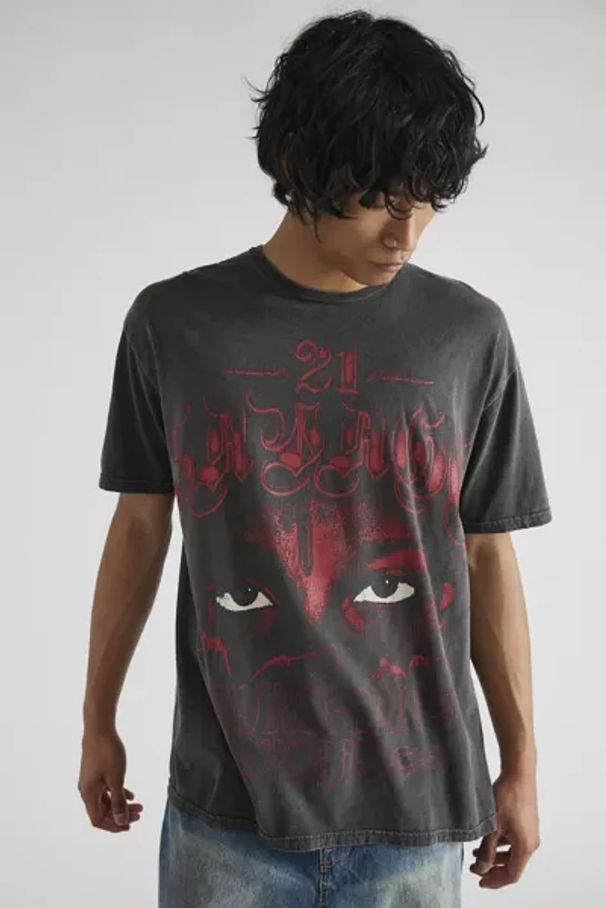 21 Savage European Tour Tee