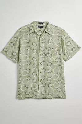 Vintage Silk Button-Down Shirt
