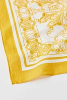 Mustard Printed Bandana