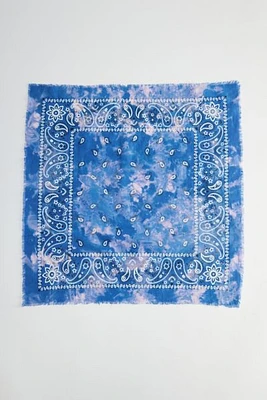 Bleach Dye Paisley Bandana