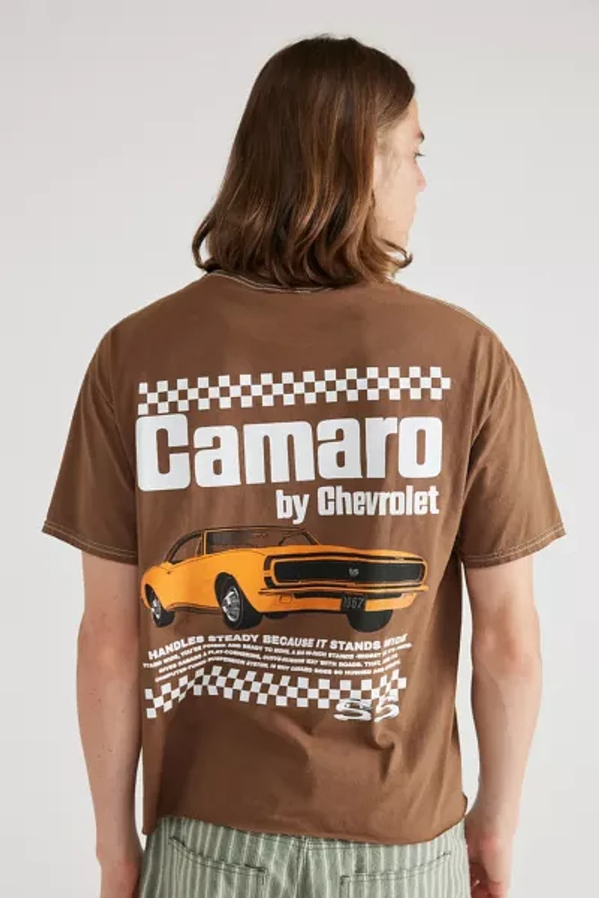 Chevy Camaro Cropped Graphic Tee