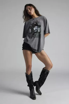 Waylon Jennings Graphic T-Shirt Dress