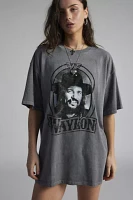 Waylon Jennings Graphic T-Shirt Dress