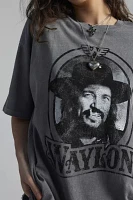 Waylon Jennings Graphic T-Shirt Dress