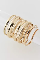 Textured Bangle Bracelet Set