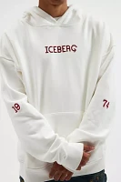 ICEBERG Classic Logo Oversized Hoodie Sweatshirt