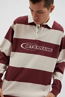 iets frans… Striped Long Sleeve Rugby Tee