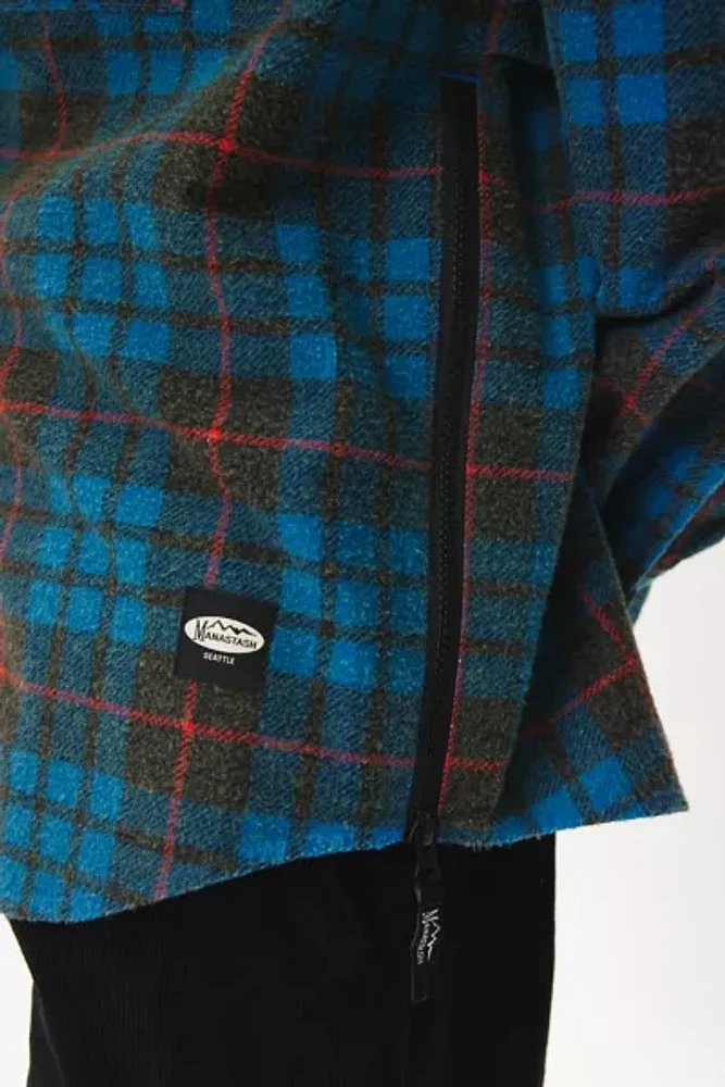 Manastash Side Zip Flannel Shirt