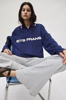 iets frans… Collared Long Sleeve Tee