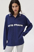 iets frans… Collared Long Sleeve Tee