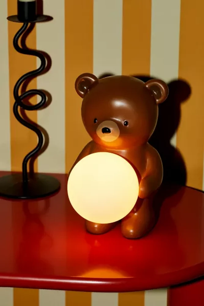 Barry Bear Globe Table Lamp