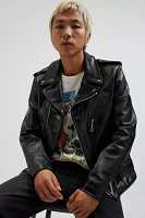 Schott NYC Leather Moto Jacket