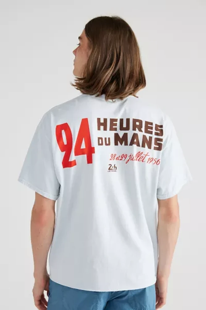 Les 24 Heures Du Mans Race Cropped Tee