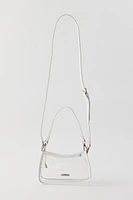 Silence + Noise Kez Clear Baguette Bag