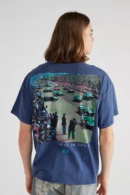 Les 24 Heures Du Mans Auto Club Cropped Tee