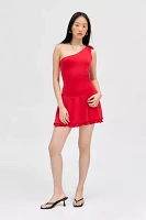 Motel Boone One-Shoulder Mini Dress