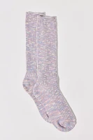 Marled Slouch Sock