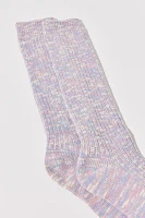 Marled Slouch Sock