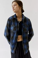 Urban Renewal Remade Acid Wash Flannel Shirt