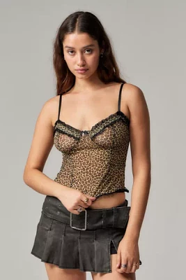 UO Leopard Print Cami