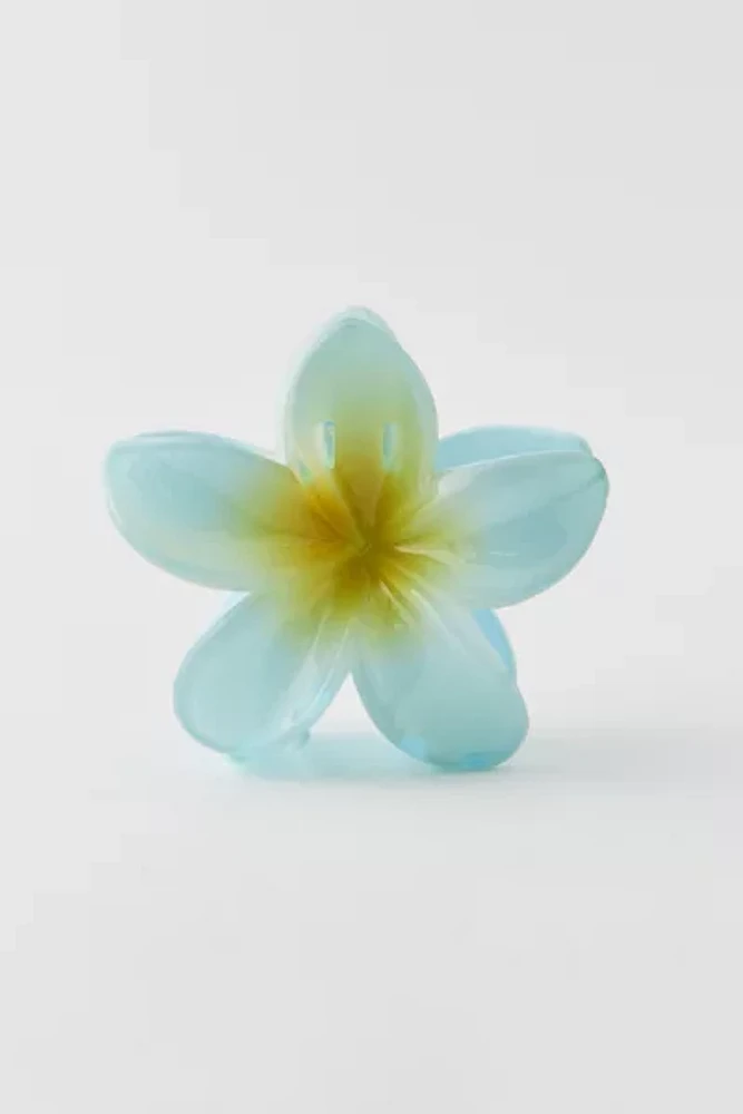 Plumeria Flower Claw Clip