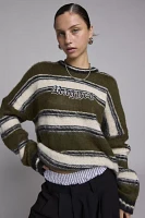 The Ragged Priest Brushed Striped Sweater