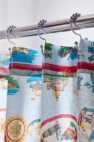 Italy Scarf Shower Curtain