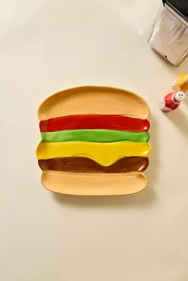 DOIY Fast Food Burger Dinner Plate