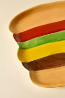 DOIY Fast Food Burger Dinner Plate