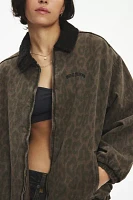 BDG Dex Leopard Bomber Jacket