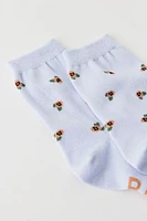 BAGGU Rosette Crew Sock