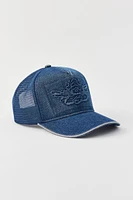 Boys Lie Summer Lovin' Denim Trucker Hat