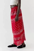 Urban Renewal Remade Pieced Bandana Maxi Skirt