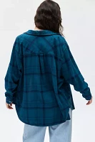 Urban Renewal Remade Overdyed Flannel Shirt